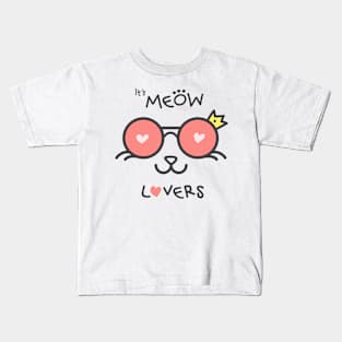 Meow lovers Kids T-Shirt